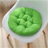 YOUGANG Set di 2 cuscini per sedie da interno ed esterno rotondi per cucina e sala da pranzo, cuscino per seduta da 30/40/45/50 cm, comodo cuscino per sedile auto (verde, 30 cm)