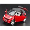 JIFEICHUAN Modello di Auto Decorativo 1:32 for Miniature Smart Modello di Auto in Lega pressofusa Adatto for Collezione di Decorazioni Modello Regalo for Feste per la Decorazione(Red)
