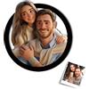 SosnSusn Personalizzato 3D Cartoon Style Photo Frame Segno In Legno Cornice Personalizzata per Foto di Famiglia 3D Cartoon Portrait Gift Regalo per Compleanno Festa Della Mamma San Valentino Natale