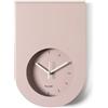 Arti & Mestieri Lembo - Orologio da parete di Design 100% Made in Italy - in Ferro, 21 x 32h cm (Gelso)