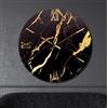 Generico Orologio da Parete, Soggiorno, Cucina, Moderno,Effetto marmo, Base legno, Lavorazione a resina, Numeri a rilievo, Diametro disponibile 40/60/80/100 cm, Made in Italy (40cm, Roma)