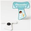 PV Grafik® 20 PZ Calamita Bomboniera Prima Comunione Personalizzata, Calamite Prima Comunione Bimba, Bambina, Bomboniere Confetatta Prima Comunione (C1)