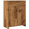 vidaXL Armadietto da bagno in legno anticato, 60x33x80 cm, soluzione moderna per riporre oggetti