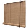 vidaXL Tapparella Avvolgibile Bambù Marrone 140x160cm Persiana Tenda Oscurante