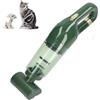 Agatige Aspira Peli Animali Domestici per Divano, 4000mah Aspirazione Grande, Carica Rapida, A Basso Rumore,Aspirapolvere Portatile per Peli di Animali Domestici, Aspirapolvere Piccolo(Verde)
