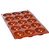 Paderno Flexipad Semisfera per Sfere di Cioccolata, Torte, 15 Impronte in Silicone Antiaderente, Dolce Stampo Diametro 5 cm , Altezza 2.5 cm
