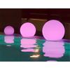 newgarden BULY-Lampada da esterno RGB solare ricaricabile, Ø20 cm, colore: Bianco New Garden