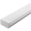 Silamp Plafoniera a LED 220V 48W 120cm Switch 3000k-4200k-6400k collegabile in serie