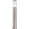 Lindby lampada da esterni (Moderno) colore Grigio, in Acciaio Inox lampadina inclusa Lampioncino paletto luminoso viale lampioncino