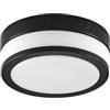 Lindby Plafoniera dimmerabile (Moderno) colore Nero, in Metallo ad es. Bagno plafoniera per bagno lampada