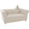 WJHDWYD Copridivano Chesterfield Elasticizzata Fodera per Divano Elasticizzato Antiscivolo Antimacchia, Copridivano 1 Posto con Braccioli Tessuto Super Morbido(Fossi,2 Posti)