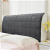 AYUOEODM Copri Testiera Letto Matrimoniale Imbottita Tortora,copritestiera Matrimoniale/singolo/una Piazza E Mezza Microfibra Marrone,elasticizzata Trapuntata Cuscino Copertura ( Color : 3# , Size : 190cm(75in