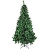eacommerce Albero di Natale Effetto Realistico Rami Fissi Apertura ad Ombrello Ignifugo Montaggio Facile (150 cm, Verde Standard)