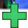 OZPPM Insegna Al Neon Con Croce For Farmacia A LED, Luce Lampeggiante Multimodale Ultra Luminosa For Dispensario Medico Con Interruttore A Tirante E Catena Sospesa For Farmacia, Clinica(30 * 30cm)