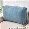 Generic Schienale Divano Cuscino Schienale Letto Cuscino Da Lettura Per Letto Sfoderabile Cuscini Testata Letto Cuscino a Cuneo Comodo Cuscino Lombare Letto,#1-60x45x12cm