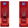 DEA 2 Pezzi DIFFUSORE di FRAGRANZE Rosso Rubino 200ML