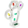 FESTA WOW Luminarie Pugliesi Salentine Lampada Decorativa in Legno a Led da Scrivania,Tavolo,Decorazione Ideale per Esterno Giardino o Interno Lampadine Incluse Idea Regalo (Cactus)