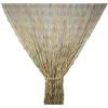 Tata Home Tenda Antimosche con Catenelle Intrecciate in Fibra Naturale per Porta Finestra Moschiera a Pannello Misura 120 x 220 cm Colore Panna