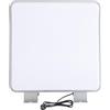 SanBouSi Scatola luminosa LED double face quadrata 60cm pannello pubblicitario logo segno luminoso personalizzabile pubblicitario impermeabile per ristoranti, caffè, negozi