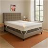 Comfy Line - Topper rigido Singolo 85x190 per Materasso in Poliuretano Espanso 5,5 cm - Interno da Ricambio Correttore con Gomma Certificata - Made in Italy