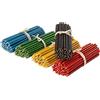 Diveevo - Candele di cera d'api in ambra 25 pezzi, lunghezza 16 cm, diametro 5,0 mm, durata 30 min