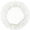 HEIBTENY Coprisedia elasticizzata rimovibile per sala da pranzo, matrimonio, banchetto - Per sedie da ufficio, sala da pranzo, sgabello da bar - 50 x 50 cm (beige)