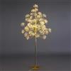 GIODICART Albero Faggio con 1568 Micro Led Luce Calda Altezza 180 cm Tronco e Rami Colore Oro