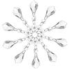 Artibetter 10 Pezzi Decorazione Lampadario Di Cristallo Pendenti Di Prismi Di Lampadario Addobbi Matrimonio Di Illuminazione Della Lampada Lampadario Acqua Gocciolante Cristallo Bianco