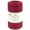 Merceria Pour Toi... Filato NOVA VITA 4 - DMC - Uncinetto Maglia Macramé 250 g - 200 m | Filato in cotone riciclato | (115 Rosso lurex)