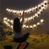 MODOAO 40 LED Peg Lights Fata Foto luci String Lights, 6m / 19.6ft Foto Hanging Peg e pioli, Peg Natale Cornici Luci Decorazioni, Card Display Wall