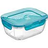 Bormioli Rocco Evolution Contenitore con Tappo, 18 x 14 x 7 cm
