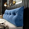 Generic Triangolare Cuscino da Lettura Testiera Schienale Testiera Removibile Cuscino Lombare A Cuneo Sostegno Posizionamento Bolster per Camera Divano Letto,11,80X50X20cm