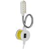 CHICIRIS Lampada LED Base Magnetica Flessibile Collo di Cigno 10 LED per Banco Lavoro Workshop Garage Officina