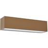 Lucande Applique LED da esterni (Moderno) colore Marrone, in Alluminio lampadina inclusa applique lampada outdoor per facciata/parete terrazzo