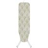 Rörets Asse da Stiro Pulse White- Modello Compatto in Metallo Stirato con Chiusura di Sicurezza, Gancio per Appendere e Altezza Ergonomica - 32 x 108 cm
