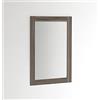 ARHome Specchiera Parete Modern, 90 x 60, Frassino Rustico, Specchio Parete Muro, Made in Italy