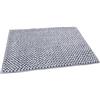 Susanna Home Design Tappeto per Bagno Antiscivolo Super Assorbente in Ciniglia - Morbido, Lavabile, Tappetino Doccia o Scendi Vasca - Grigio 60x120 cm