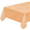 emmevi Tovaglia Tavolo Cucina Antimacchia Bordata Plastificata Copritavolo 120x160 Cm Arancione Pastello