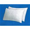 NEW'C Fodere Copriguanciale-Copricuscini Coppia Federe salva cuscino bianche in cotone DAMASCO cm 50x80 con zip