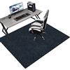 Tkuhknag 60 x 70 cm Tappeto per Sedia Ufficio Gaming Tappetino per Sedia da Ufficio Tappetino per Pavimenti Duri Antiscivolo Tappetino di Protezione Sedia Protettiva Multiuso per la Casa Tappetino Parquet