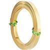 BENECREAT 6 m di Filo per Castone in Ottone, Filo per Gioielli Piatto Largo 6 mm Filo Pieghevole per Gioielli Artigianali da 0.2 mm per La Creazione di Gioielli Fai-da-Te, Involucro di Gemme