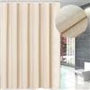 Lifup Tenda da Doccia, Tenda da Bagno Impermeabile con Ganci, Tenda Doccia in Tessuto Antimuffa Beige 1 300 x 200 cm