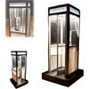 Generic Lampada da tavolo a LED per cabina telefonica, stile retrò, stile vintage, luce notturna a LED, lampada da tavolo classica per cabina telefonica, mini lampada classica per cabina telefonica, lampada