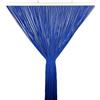 Tata Home Tenda Antimosche Catenelle Perline di Stoffa Morbide per Porta Finestra Moschiera a Pannello Susy 120x220 cm Colore Blu