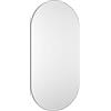 KTHLBRH Specchio 100x50 cm in Vetro specchi decorativi specchio da porta specchi per arredare Adatto a clienti, camere da letto