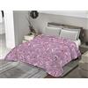 BANZAII TEXTILE INNOVATOR ONLINE Banzaii Trapuntino Una Piazza e Mezza 220x260 cm Primaverile Estivo, Copriletto Leggero Trapuntato Imbottito Made in Italy - Anna Rosa