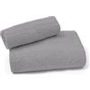 LEONARDO HOME - set di asciugamanI 1+1, 450 gsm, composizione set viso 50x100+ ospite 40x60, certificato OEKO-TEX, massimo comfort e morbidezza.