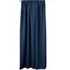 WOLTU Tenda Termica Oscurante Opaca, Tenda con Nastro per Binario, 250g/m² Pesantemente Isolante, per Soggiorno Camera da Letto, 135 x 245 cm, Blu Scuro
