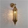 Dualbao Lampade da Parete Dorate turche marocchine, Applique da Parete Decorativa 24 Pollici di Design Cavo retrò Ristorante Hotel homestay Bar Portico luci Luce per Soggiorno corridoio, Comodino