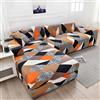 OKJK Copridivano angolare Stampato, per Soggiorno copridivano Chaise Longue Elasticizzato, copridivano con penisola, per Divano in Pelle, Lavabile in Lavatrice (Color 20,XL (235-300cm) 1PC)